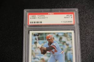 1985 Topps Kirby Puckett #536 PSA 9 Rookie Card