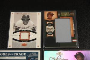 Rod Carew Relic Jersey and Patch Lot  5 Different Cards