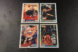 Basketball and Baseball In Person Autograph Lot  67 Cards