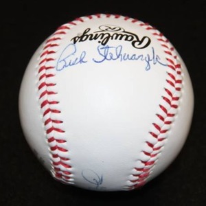 Scott Diamond & Rick Stelmaszek Autographed Baseball