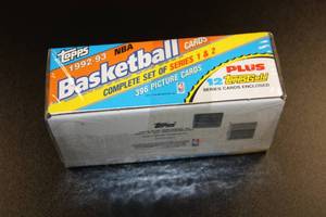 1992-93 Topps Basketball Factory Sealed Set  Shaquille ONeal Rookie Card