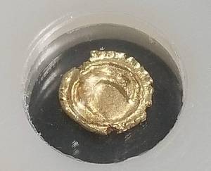 AM1218- 790 GOLD INDIA FANAM MYSORE (TIPU SULTAN) MS63 NGC