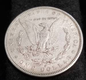 1882-S MORGAN SILVER DOLLAR