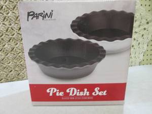 Parani Pie Dish Set Glazed Non-Stic...