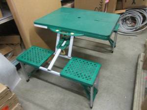 Portable Folding Campng Picnic Tabl...