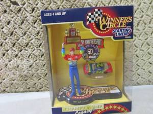 Jeff Gordon Figure and Car Collecta...