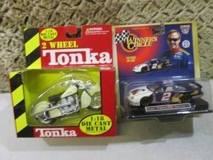 Die Cast Tonka Motorcycle and Rusty...