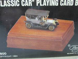 Classic Car Playing Card Box  EC1...