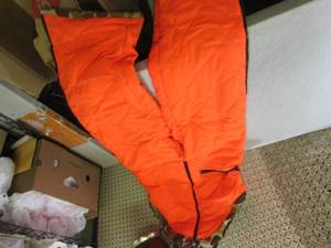 Reversable Blaze Orange  Camo Cove...