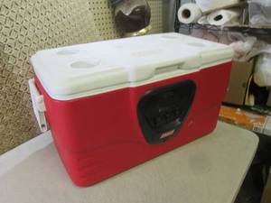 Coleman Cooler with Radio Model # 6...