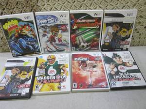 Assorted Wii Games  EC1...