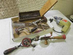 Vintage Hand Drills Drill Bits and ...