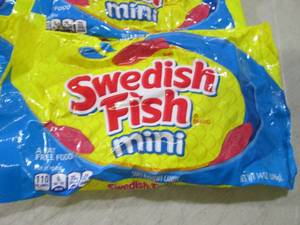 6 Big Bags Swedish Fish Mini Candy ...