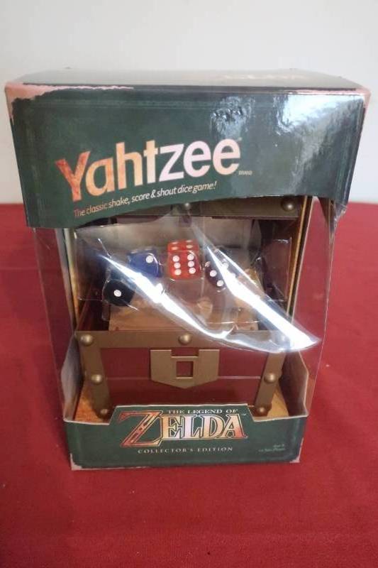 Yahtzee Legend Of Zelda Edition New Toys Games Collectibles Old New K Bid