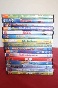 lot 12 image: 16 Kids DVDs