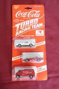 lot 17 image: Vintage 1979 Coca-Cola Branded Racing Team Set