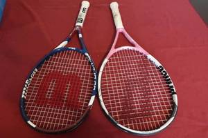 lot 25 image: 2 Tennis Racquets