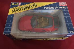 lot 27 image: Revell Porsche 911 Turbo 118th Scale Model