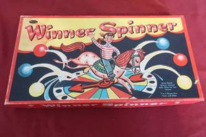 lot 45 image: Vintage Winner Spinner Game