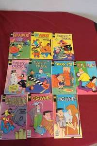 lot 80 image: 10 Vintage Whitman Comic Books