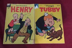 lot 81 image: 2 1950s Dell Comic Books