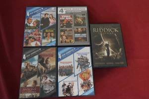 lot 82 image: 5 DVD Multi-Movie Packs