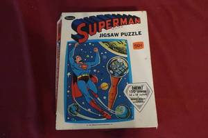 lot 89 image: Vintage 1960s Superman Puzzle