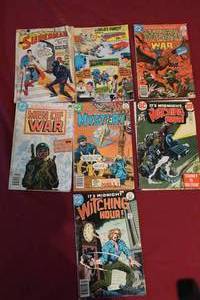 lot 98 image: 7 Vintage DC Comic Books