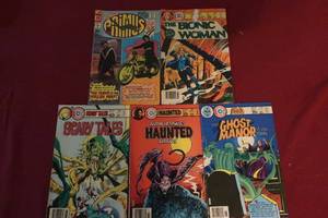 lot 111 image: 5 Vintage Charlton Comic Books