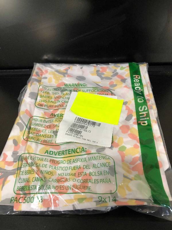 Dogwood Blossom Multicolored Floral 200 Thread Count Cotton Percale King Sham, 50523F-K-MULTI, NEW