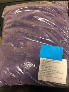 Womens SmallMedium Purple Hooded Bath Robe, RL06-SM-PURPLE, NEW