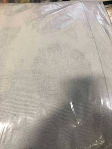 Putnam Matelasse Sterling Gray Cotton King Size Coverlet, 50170Q-K-STRL-GRAY, NEW