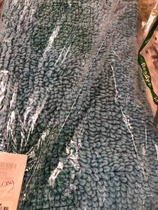 Cotton Chunky Loop Lagoon 24 in. x 40 in. Bath Rug, VJ46-24X40-LAGOON, NEW