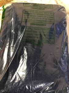 Cotton Weave True Navy Solid King Woven Blanket, KO33-K-TRUE-NAVY, NEW