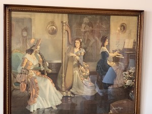 lot 3 image: Frederic Mizen Vintage Framed Print