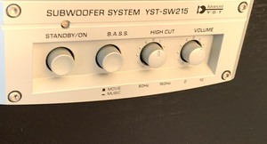 lot 36 image: Yamaha Subwoofer- Model Number YST-SW215