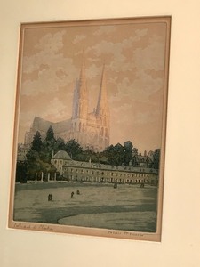 lot 102 image: Vintage Framed Art