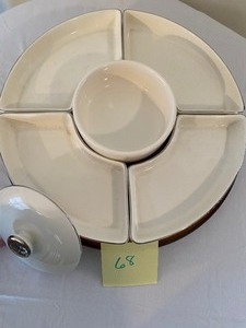lot 68 image: Vintage Appetizer Tray