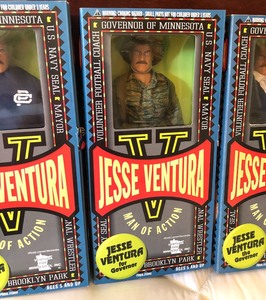 lot 163 image: Jesse Ventura for Governor Dolls