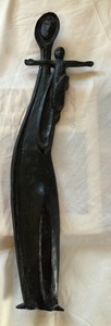 lot 171 image: Lot of Two African Themed Pieces