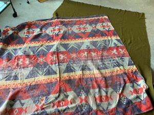 lot 221B image: Two Vintage Blankets