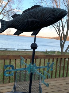 lot 226 image: Super Fun Fish Weather Vane