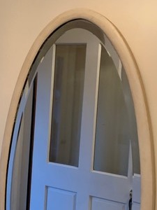 lot 237 image: Vintage Oval Mirror