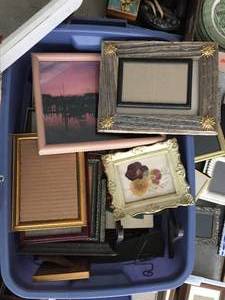 lot 244 image: Large Picture Frame Lot