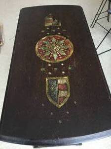 lot 255 image: The J. L. Hudson Company Vintage AccentTable