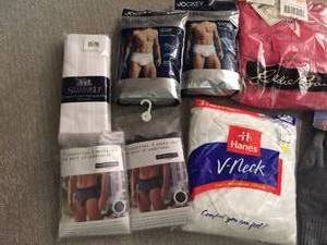 lot 278 image: Lot of Mens Clothing Items Size XL (New in Package)