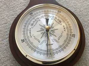 lot 300 image: Devon Wall Mount Barometer