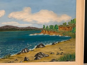 lot 322 image: Oil on Canvas Painting