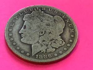 lot 366 image: 1886-O Morgan Silver Dollar