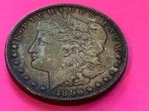 lot 367 image: 1896 Morgan Silver Dollar